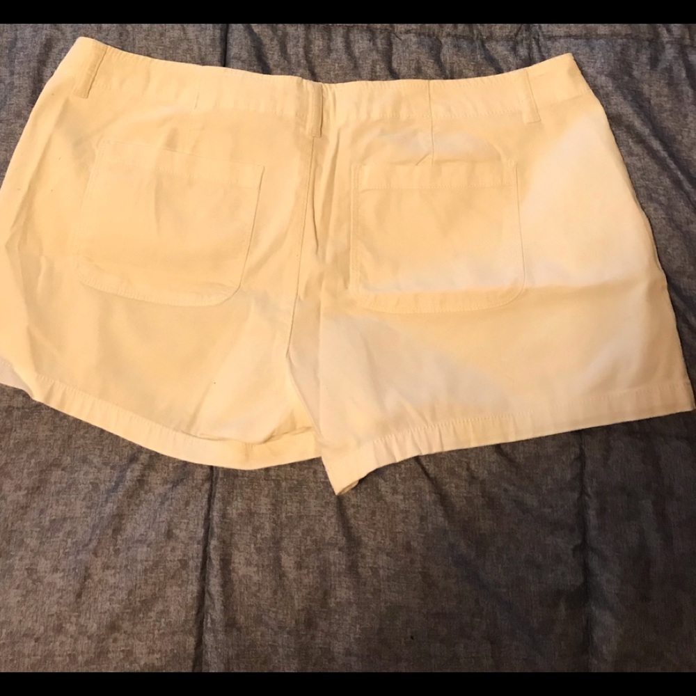 White shorts
